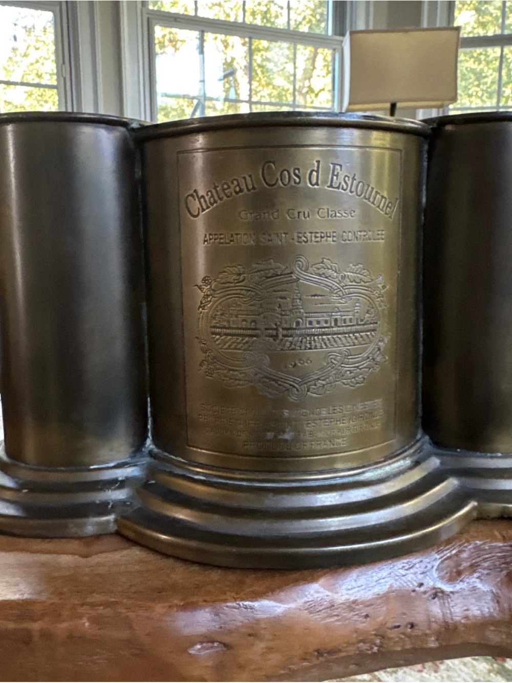 Vintage Jatex International Double Wine Chiller Cos d’Estournel La Tour de By